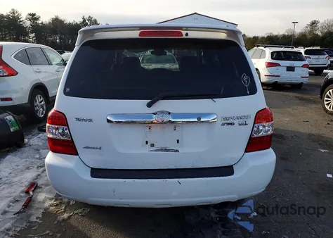 2006 Toyota Highlander Hybrid из США, поврежденный, VIN JTEEW21A760015560